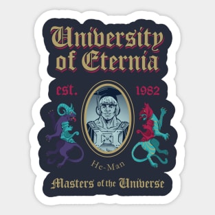 MSc in Universe Model 12 Sticker